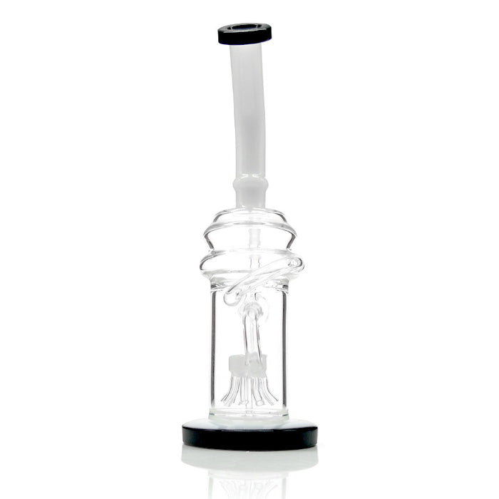 Beautiful Recycler Bong with Octopus Percolator
