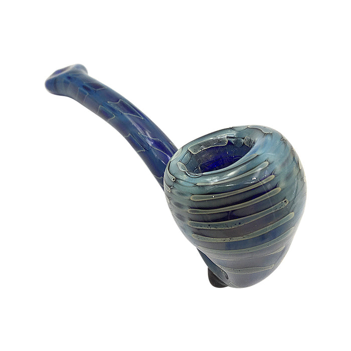 Sherlock Glass Hand Pipe Wholesale Glass Smoking Spoon Pipe 329#