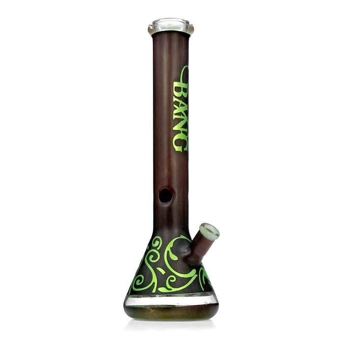 Beaker Base Water Pipe Hot Selling Bong with Fluorescent Carving 281#