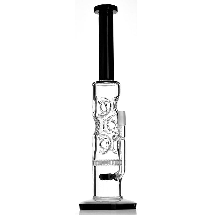 10"  Fab Egg Bong With Honeycomb PERC- Black Color