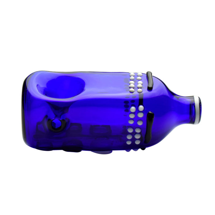 Unique Design Glass Hand Pipe Blue Color 579#