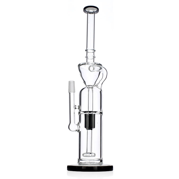 10‘’ Straight Glass Reflow Smoking Water Pipe