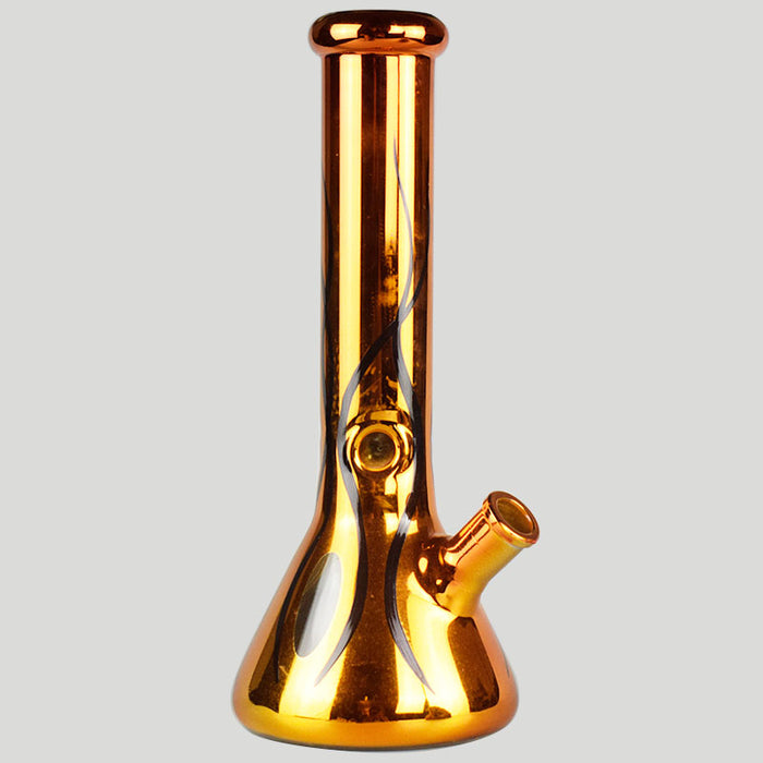 Golden 18mm Joint 12.8 Inches Bong Oil Dab Rig Glass Water Pipe 410#