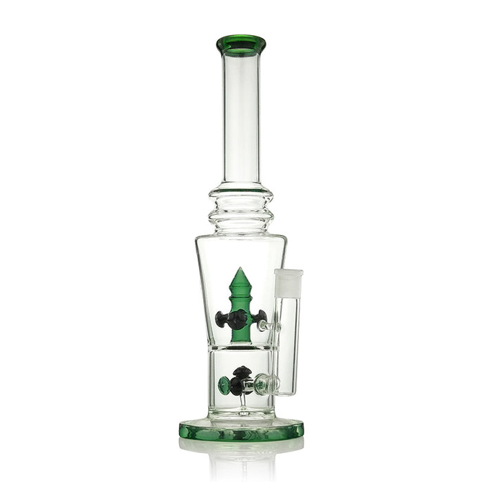 Tower Inline Shower Heady Glass Water Pipe