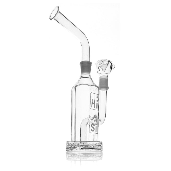 18.8mm Female Joint Hi Si Glass Hex Stemless Bubbler