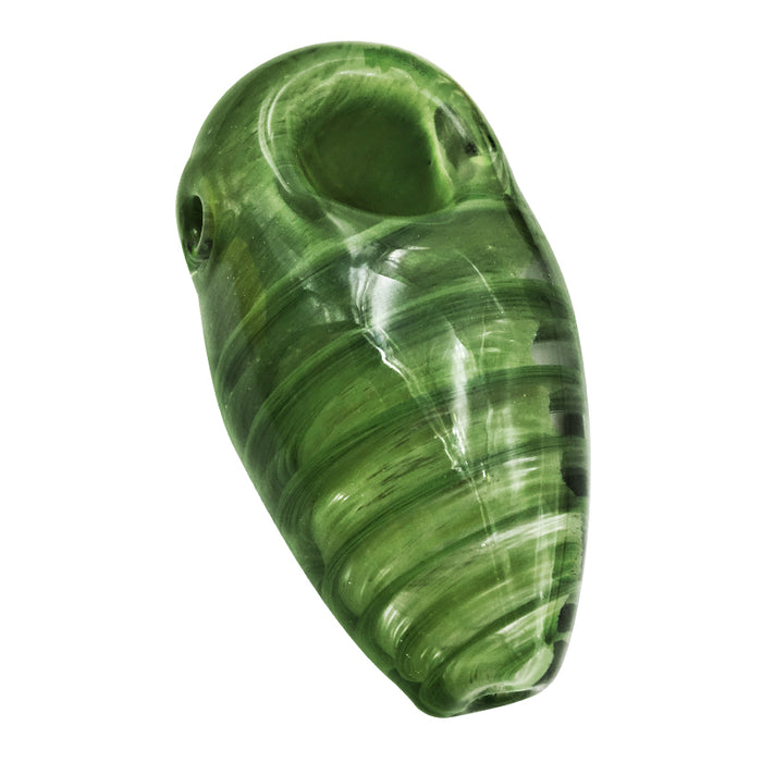 Inside Stripes Glass Bee Pupa Mini Hand Pipe Multiple Colour 027#