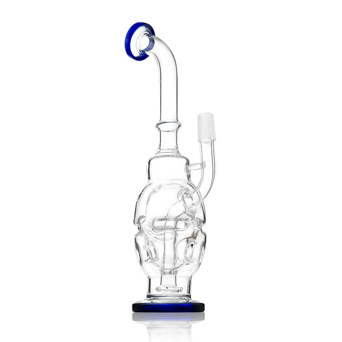 11" Circle Perc Fab Egg Dab Rig