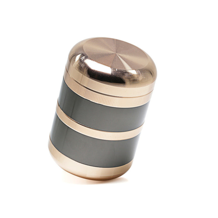 60MM 6-Layer Zinc Alloy Thermos Cup Shape Color Matching Herb Grinder-Gun