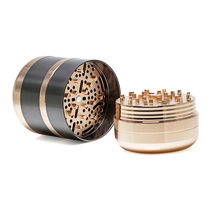 60MM 6-Layer Zinc Alloy Thermos Cup Shape Color Matching Herb Grinder-Gun