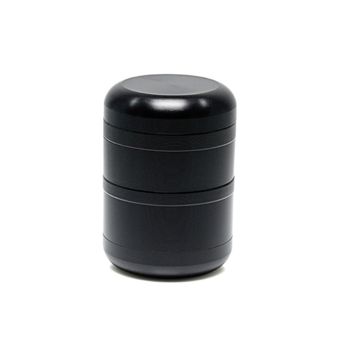 60MM Zinc Alloy 6-Layer Thermos Cup Shape Grinder-Black