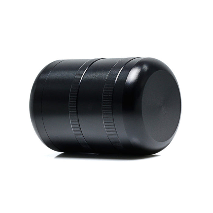 60MM Zinc Alloy 6-Layer Thermos Cup Shape Grinder-Black