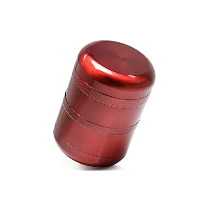 60MM Zinc Alloy 6-Layer Thermos Cup Shape  Grinder-Red