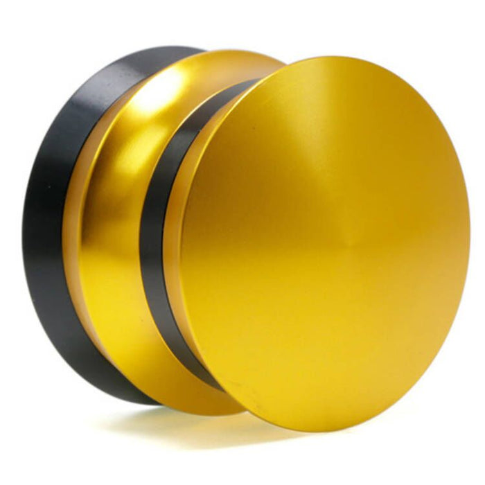 63MM 4 Piece Aluminum Alloy YOYO Ball Shape Grinder-Gold Color