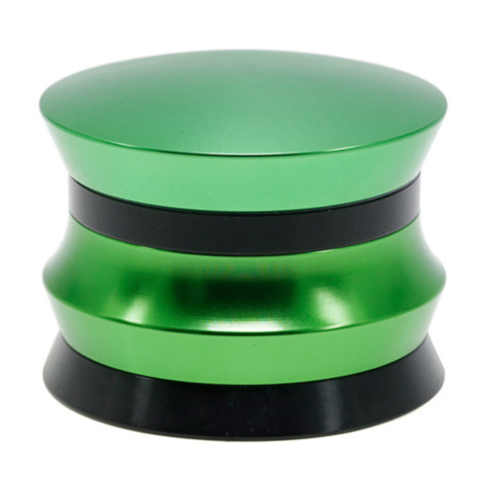 63MM 4 Piece Aluminum Alloy YOYO Ball Shape Grinder-Green Color