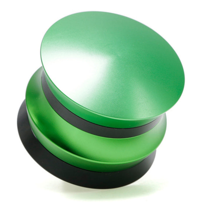 63MM 4 Piece Aluminum Alloy YOYO Ball Shape Grinder-Green Color