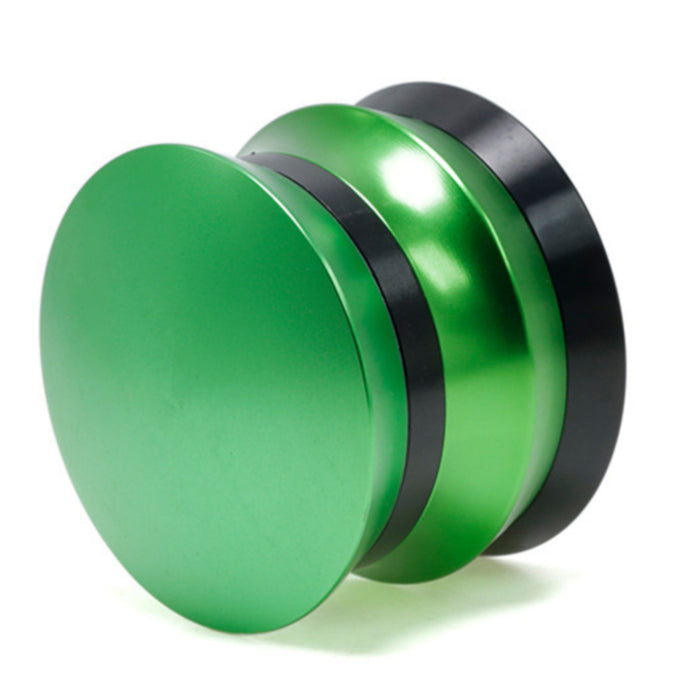 63MM 4 Piece Aluminum Alloy YOYO Ball Shape Grinder-Green Color