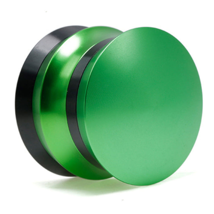 63MM 4 Piece Aluminum Alloy YOYO Ball Shape Grinder-Green Color