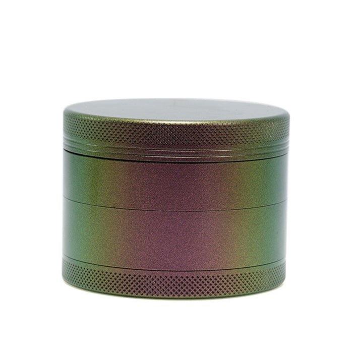 63MM Aluminum Alloy 4 Part Starry Sky Colorful Color Changing Smoke Grinder