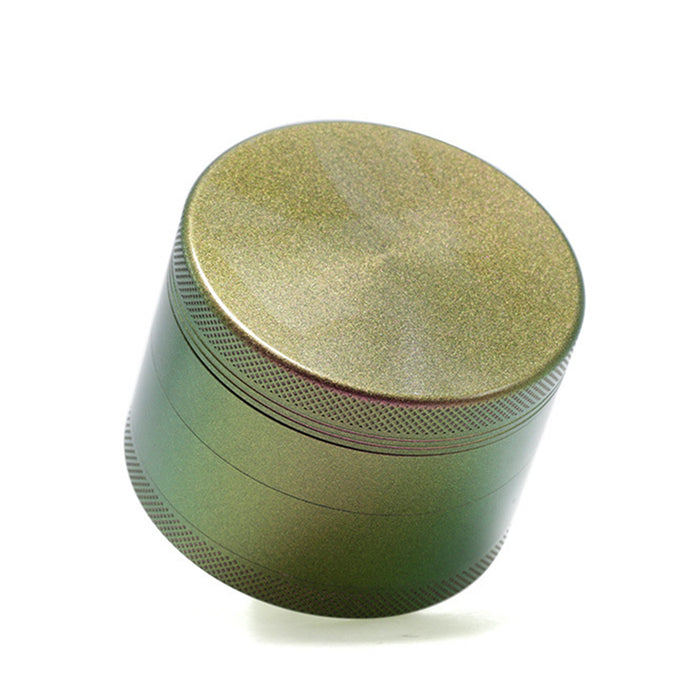 63MM Aluminum Alloy 4 Part Starry Sky Colorful Color Changing Smoke Grinder