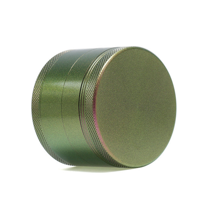 63MM Aluminum Alloy 4 Part Starry Sky Colorful Color Changing Smoke Grinder