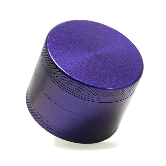 63MM Aluminum Alloy 4 Part Starry Sky Colorful Color Changing Smoke Grinder