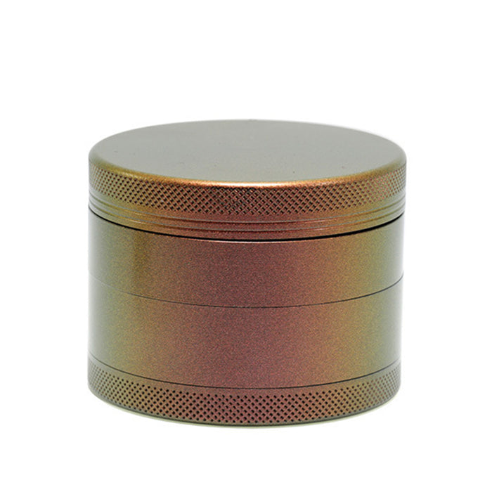 63MM Aluminum Alloy 4 Part Starry Sky Colorful Color Changing Smoke Grinder