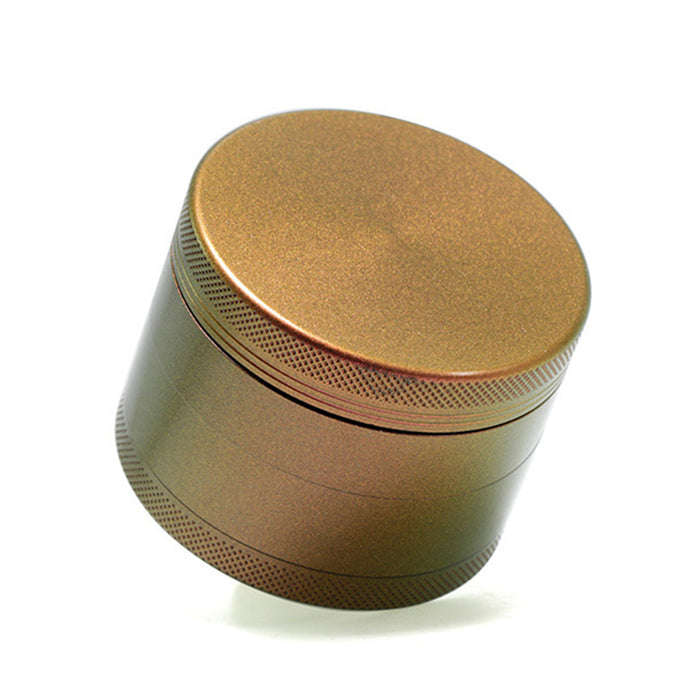 63MM Aluminum Alloy 4 Part Starry Sky Colorful Color Changing Smoke Grinder