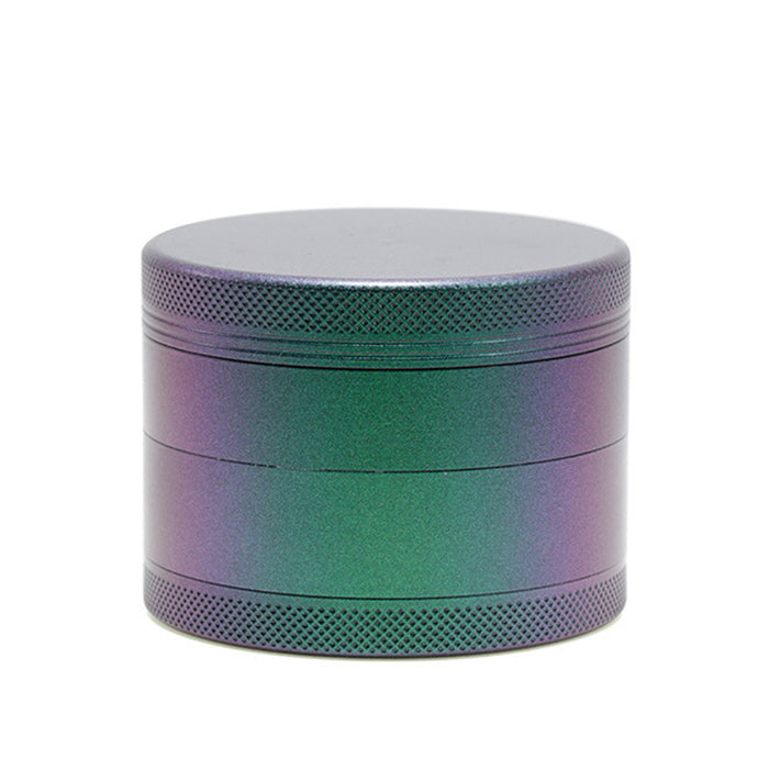63MM Aluminum Alloy 4 Part Starry Sky Colorful Color Changing Smoke Grinder