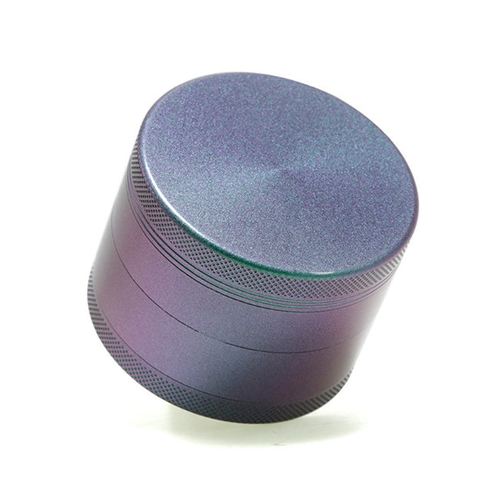 63MM Aluminum Alloy 4 Part Starry Sky Colorful Color Changing Smoke Grinder