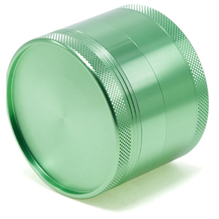 63MM Aluminum Alloy 4 Part Upper Cover Concave Weed Grinder-Green