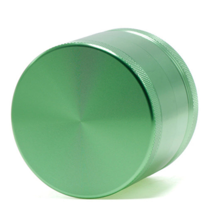 63MM Aluminum Alloy 4 Part Upper Cover Concave Weed Grinder-Green