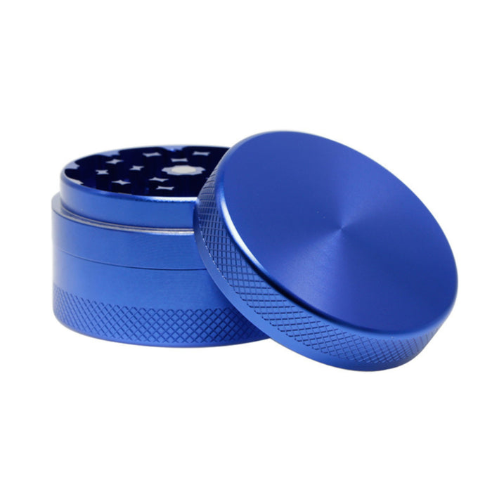 63MM Aluminum Alloy CNC 3 Part  Grinder-Blue