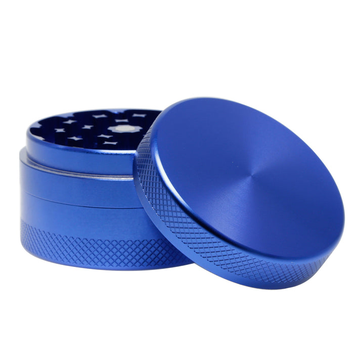 63MM Aluminum Alloy CNC 3 Part  Grinder-Blue