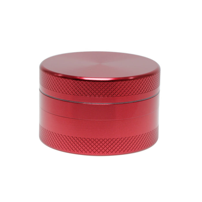 63MM Aluminum Alloy CNC 3 Part Weed Grinder-Red