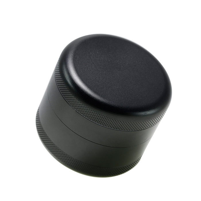 63MM Aluminum Alloy Four-Layer Tine Weed Grinder | Black Color