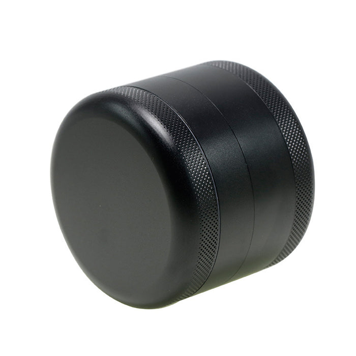 63MM Aluminum Alloy Four-Layer Tine Weed Grinder | Black Color