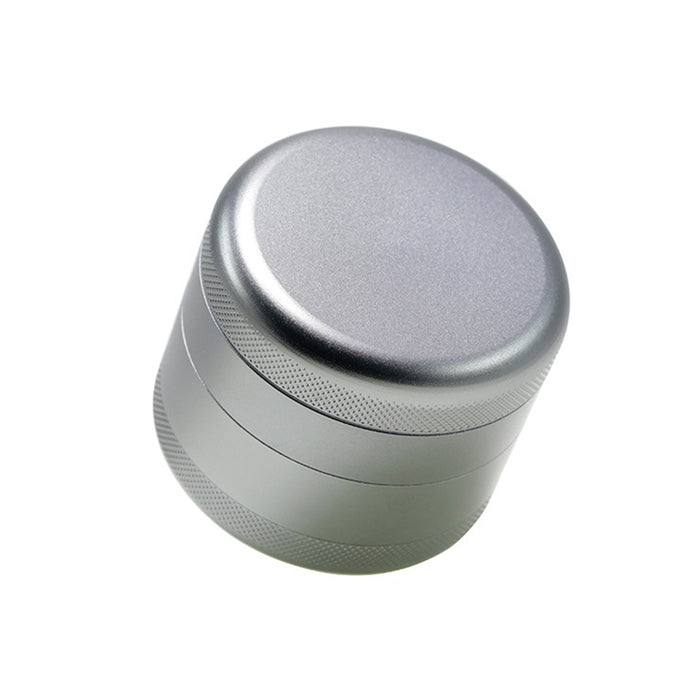 63MM Aluminum Alloy Four-Layer Tine Weed Grinder | Gray Color