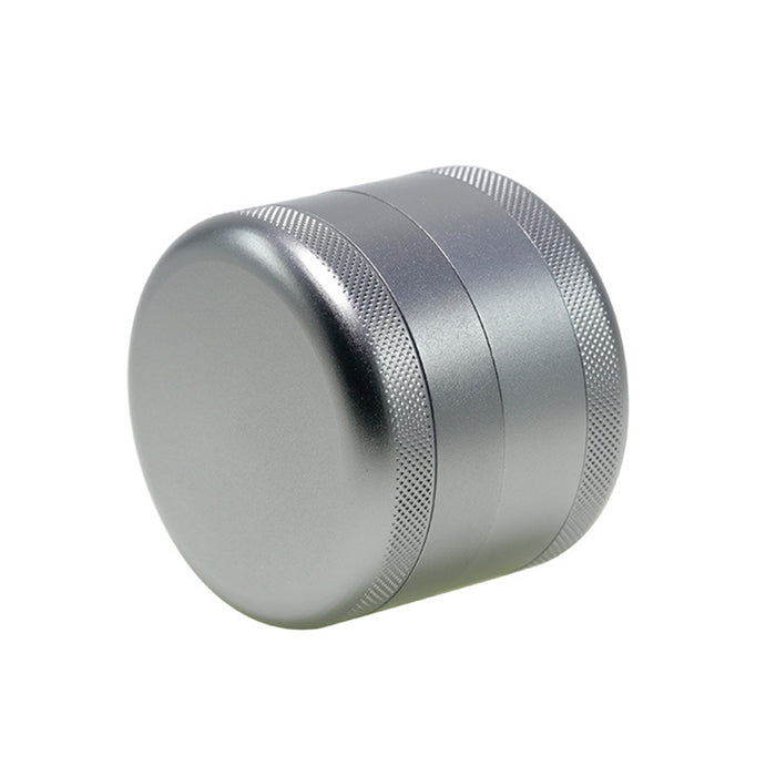 63MM Aluminum Alloy Four-Layer Tine Weed Grinder | Gray Color