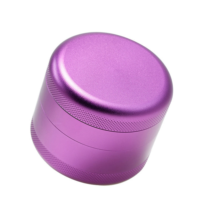 63MM Aluminum Alloy Four-Layer Tine Weed Grinder | Purple Color