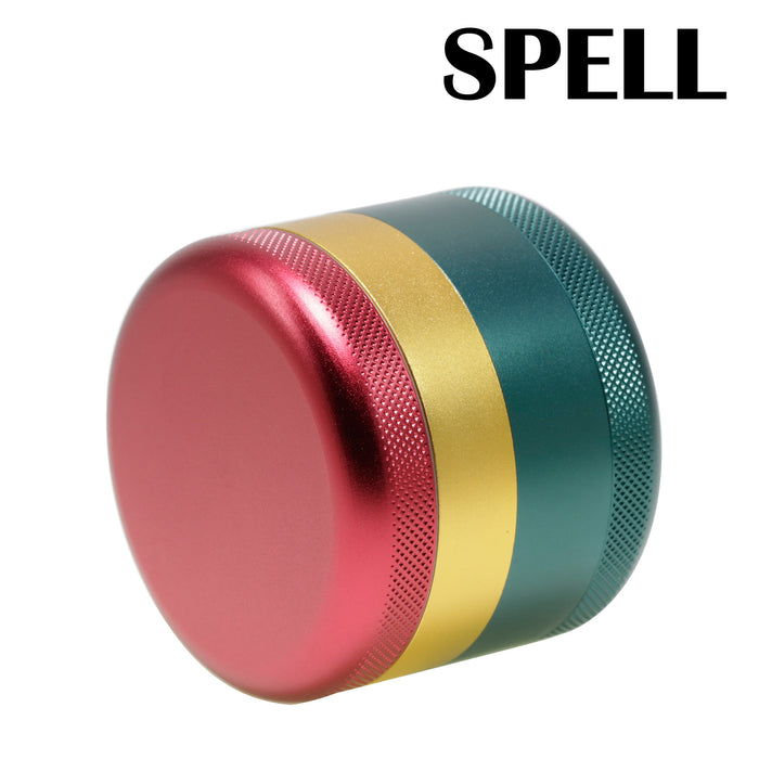 63MM Aluminum Alloy Four-Layer Tine Weed Grinder | Spell Color