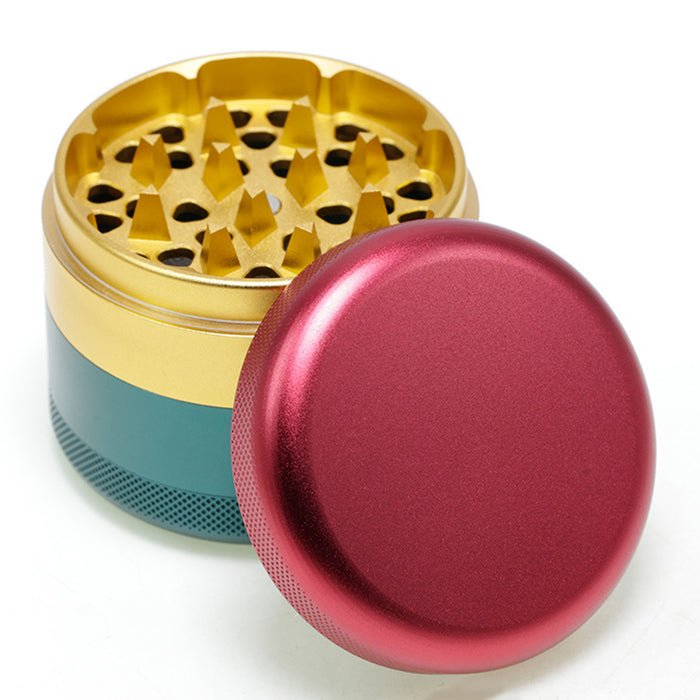 63MM Aluminum Alloy Four-Layer Tine Weed Grinder | Spell Color