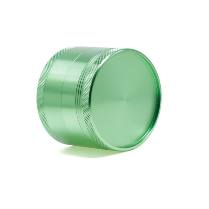 63MM Aluminum Alloy Four-Layer Upper Cover Concave Smoke Grinder-Green