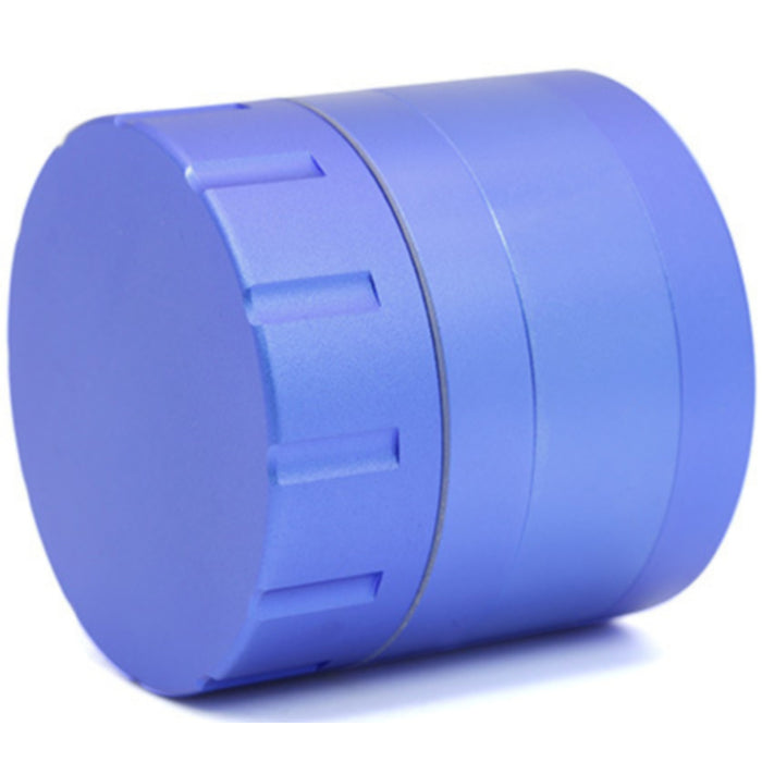 63MM Aluminum Alloy Signal Type Tooth Upper Cover Grinder-Blue Color