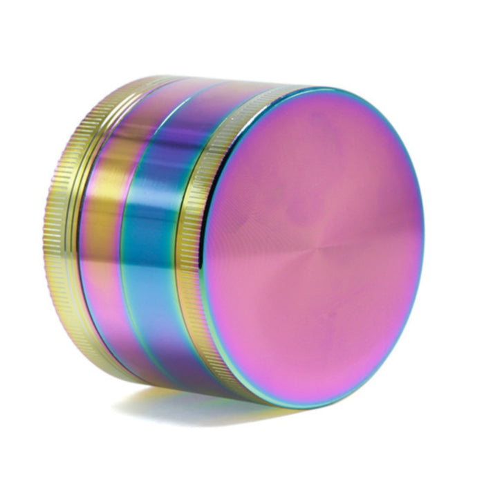 63MM Four-Layer Spider Animal With Drill Ice Blue Zinc Alloy Smoke Grinder