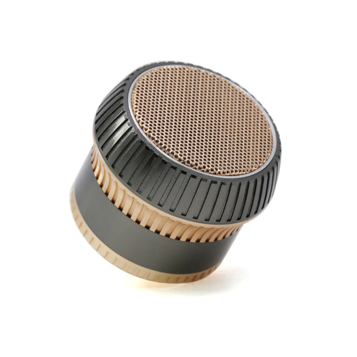 63MM Zinc Alloy 4 Part Vertical Stripe Lace Skirt Herb Grinder-Gunblack-Rosegold