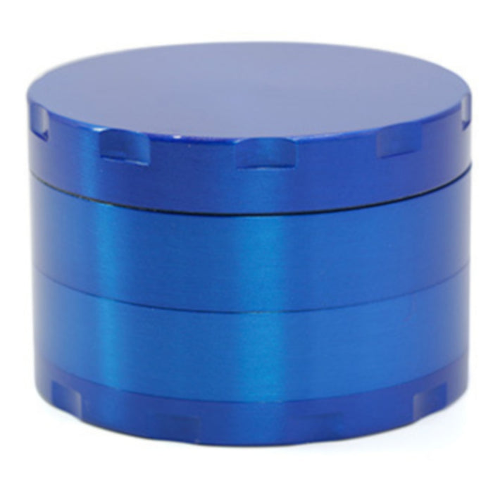 63MM Zinc Alloy Four-Layer Chamfered Grinder-Blue
