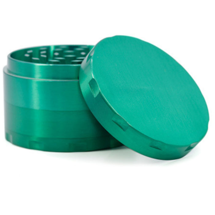63MM Zinc Alloy Four-Layer Chamfered Grinder-Green