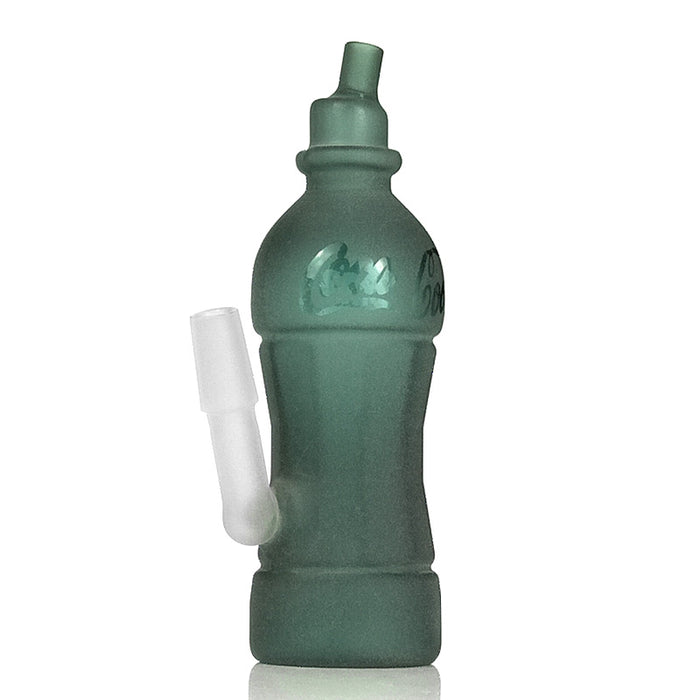 6 Inches Milk Bottle DAB Oil Rigs Cigarette Smoking Glass Water Pipe G10