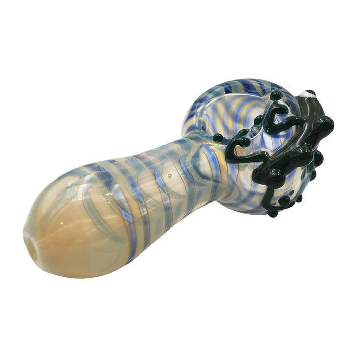 Glass hand Pipes Hand Pipe Heady Glass Pipes  with Animals 213#