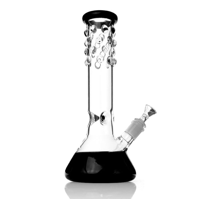 Straight Tube Glass Water Pipe Beaker Shape Water Bong